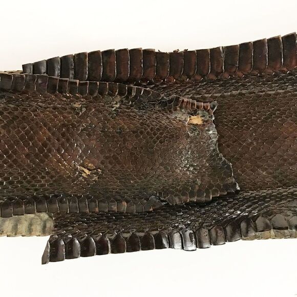 Actual Snake Skin Handmade Belt - Picture 2 of 4